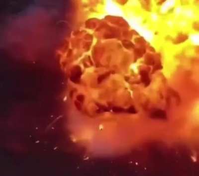 Ukrainian Kamikaze Drone POV Of Hitting A Russian BMP.