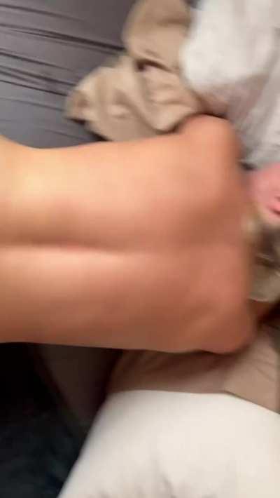 PAWG screams as she taking this BBC