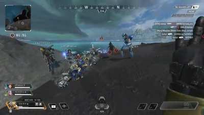 Wraith thought that he could ge a couple of easy kill at the new teaser.