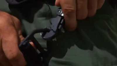 A teacher in the US getting ready for another day at school circa 2025