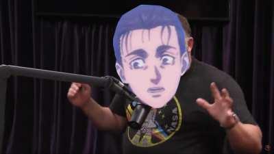 Eren explaining himself in paths like