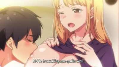 Hentai breast sucking