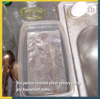 The way this silver is polished