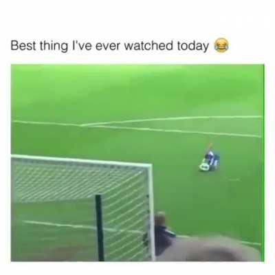 Little man scores!! ⚽