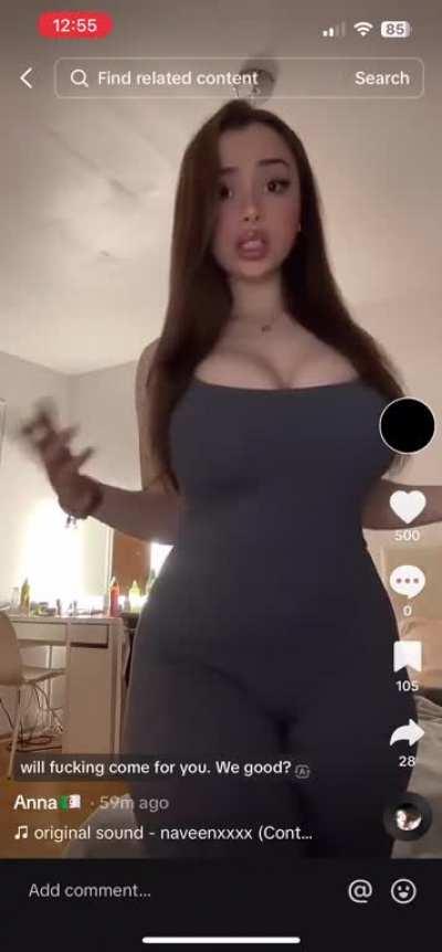 Fuuckk. ( deleted from tiktok 5 min later yesterday)