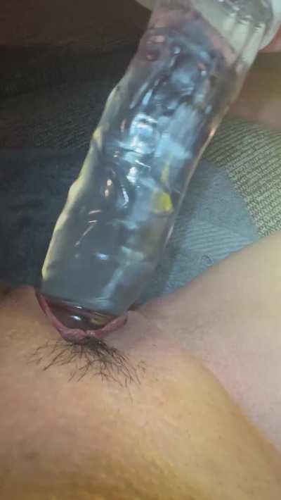 Fucking myself slowly