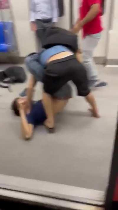 At Orchard MRT station