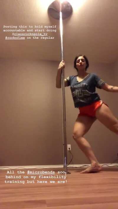 Friend's Pole Routine