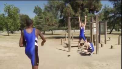 Guy Catching Laptop With His Butt Full Version