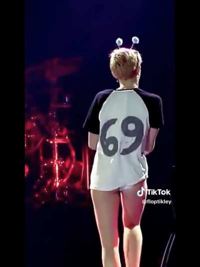 She looks fine in her 69 (tshirt).