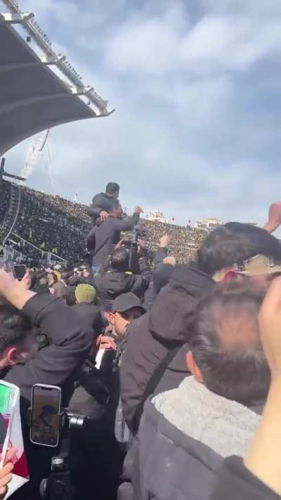 Terrorists in fighter jets fly over a funeral in an attempt to terrorize the attendees.