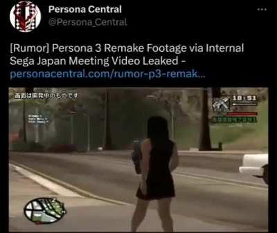 Massive Persona leak💦💦