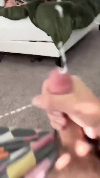 Cuck cums as wife gets facial from BBC bull
