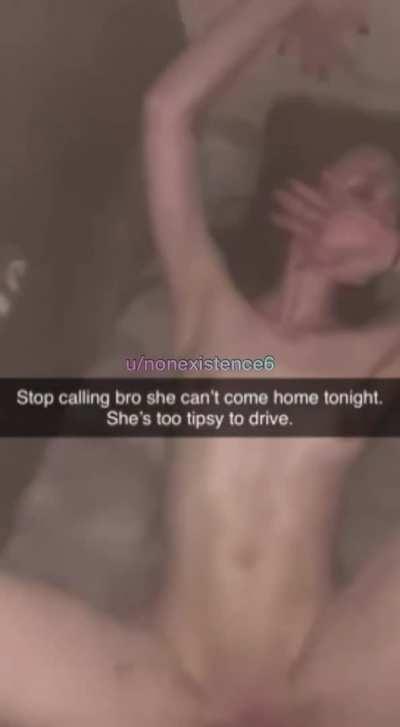 Sheâs too tipsy to drive home..