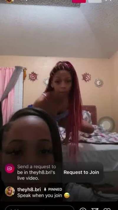 bri and her cousin live from the other day