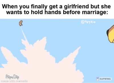 Be gone.. to horny jail.