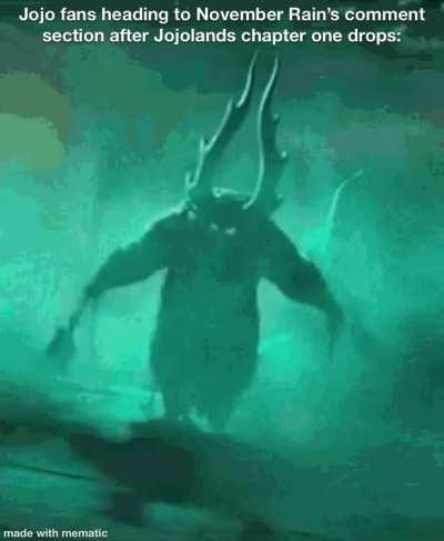 Time for another group of videos to be flooded by us jojo fans.