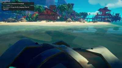 A shark almost yoinked my Athena