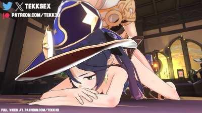 Mona Breeding (TEKKSEX) [Genshin Impact]