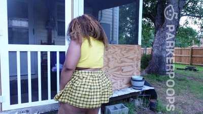 Clueless Cosplay Pissing & Shitting On Myself Outdoor Roleplay Vibes