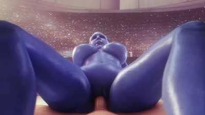 Liara working it (noname55) [Mass Effect]