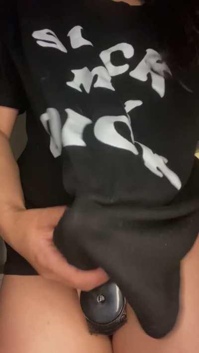 playing with my bulge :)