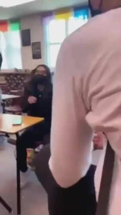 she moved at the right time💀💀woulda been slammed