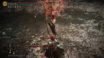 I just bullied Malenia by only spamming Wild Strikes. This is so dumb lol.