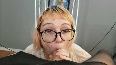 Sucking cocks make me smile