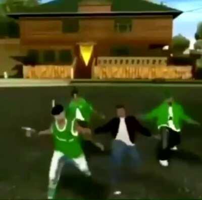 How Me and the homies Pull up