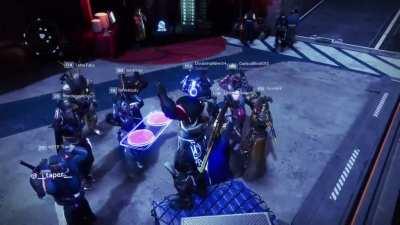 Currently in the Tower. Love this emote