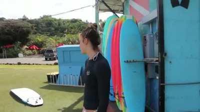 She's getting a softie