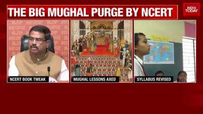 NCERT removes chapters on Mughals from their textbooks, watch to know more