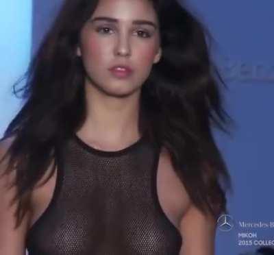 See- thru dress