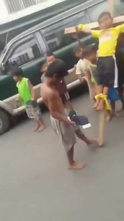 Go out and play with your neighbors kids