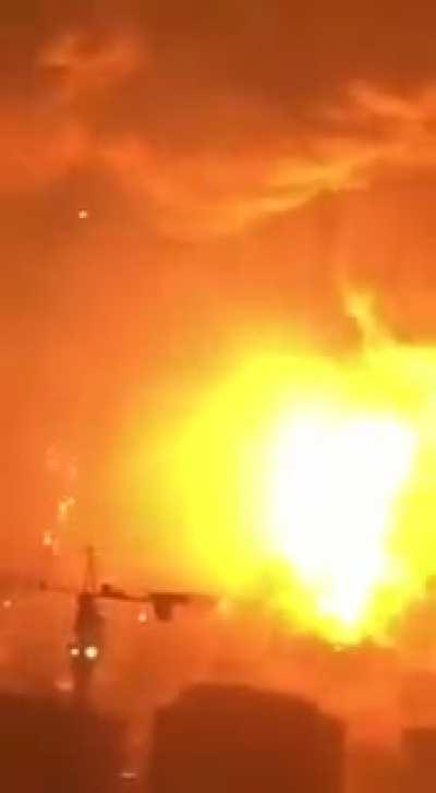 2015 port explosion in Tianjin, China that killed 173 people