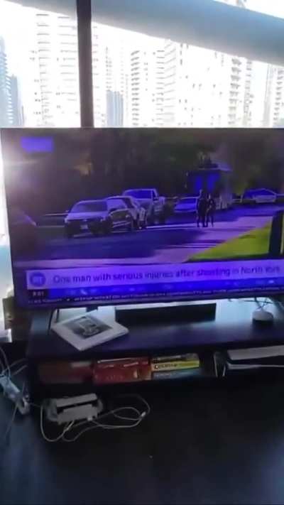 Law enforcement officials are currently present at Drake's residence in Toronto after receiving reports of a shooting incident overnight