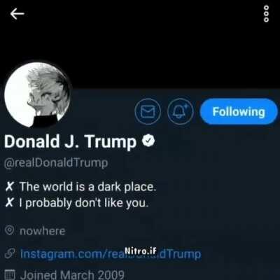 What, Donald trump is a tokyo ghoul fan?!?!?