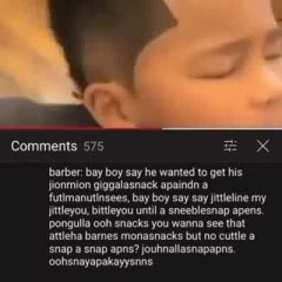 bay boy say he wanted jionmion giggalasnack apaindn a futlmanutlnsees, bay boy say jitteline my pongulla ooh snacks you wanna see that attleha barnes monasnacks but no cuttle a snap snap apns? jouhnallasnapapns. oohsnayapakayysnns