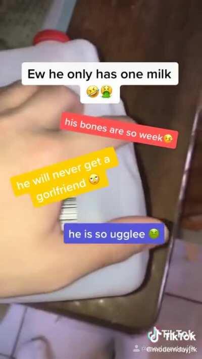 Milk drinkers are superior