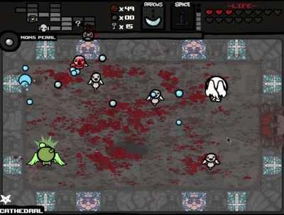 The Candle is a hard carry (lost about 36 hearts in this fight)