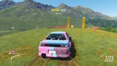 Well that's one way to get home...