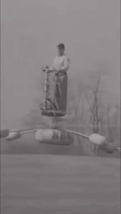 Test ride of 'Helivector' in suburban NewYork..