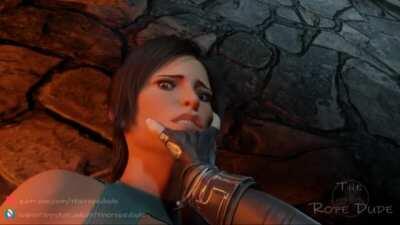 Lara’s Captured By Tifa Part 2 (The Rope Dude) [Final Fantasy 7 & Tomb Raider]