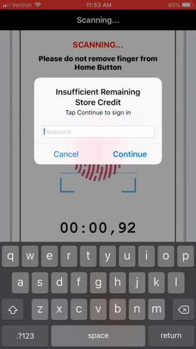 Don’t download this app. It uses a fingerprint scam to charge you $100
