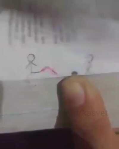 Stickman warrior Matrix