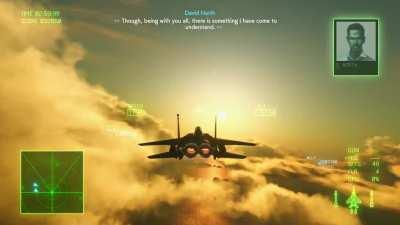 I managed to reactivate some cut lines in AC7's SP Mission 03!