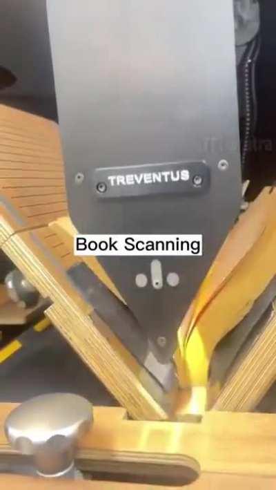 TIL How books are scanned