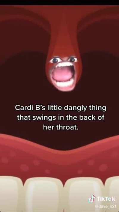 I think it’s called a uvula