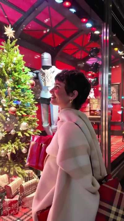 Christmas came early / Burberry - IG December 2025